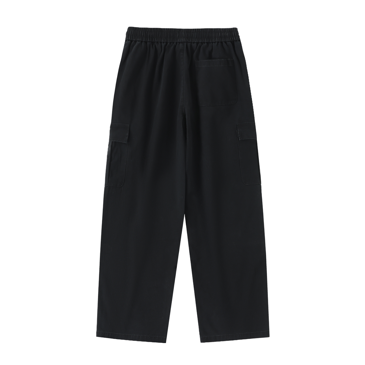 Men's Drawstring Waist Straight-Leg Cargo Pants
