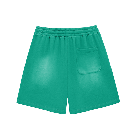 Sun Fade Raw Edge Shorts