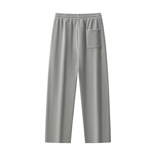 Frayed Washed Fleece Sweatpants