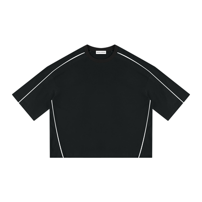 Heavyweight Boxy Piping T-Shirt
