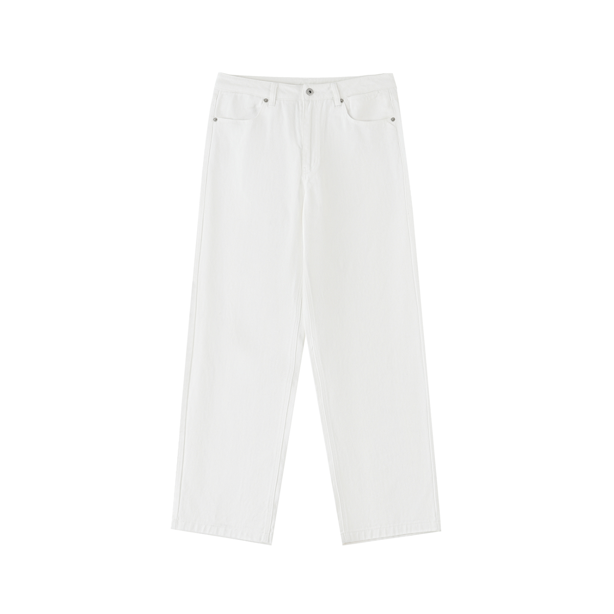 Men's Heavyweight Cotton Straight-Leg Pants