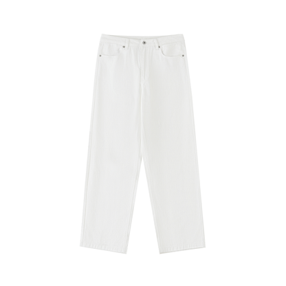 Men's Heavyweight Cotton Straight-Leg Pants
