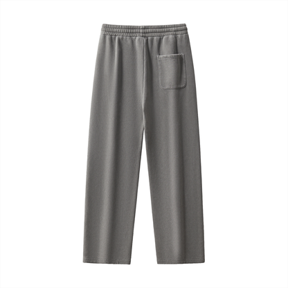 Frayed Washed Fleece Sweatpants