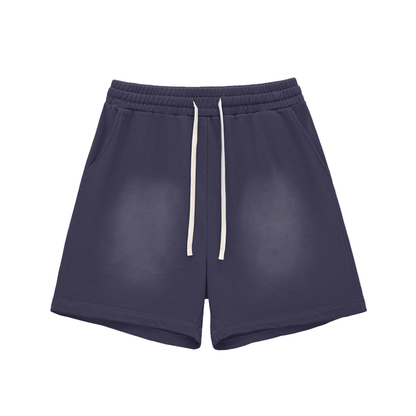 Sun Fade Raw Edge Shorts