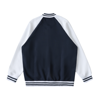 Raglan Sleeve Varsity Jacket