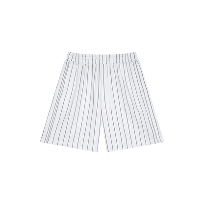 Striped Loose Fit Shorts