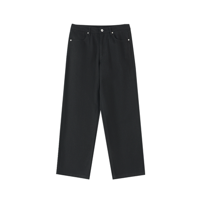 Men's Heavyweight Cotton Straight-Leg Pants