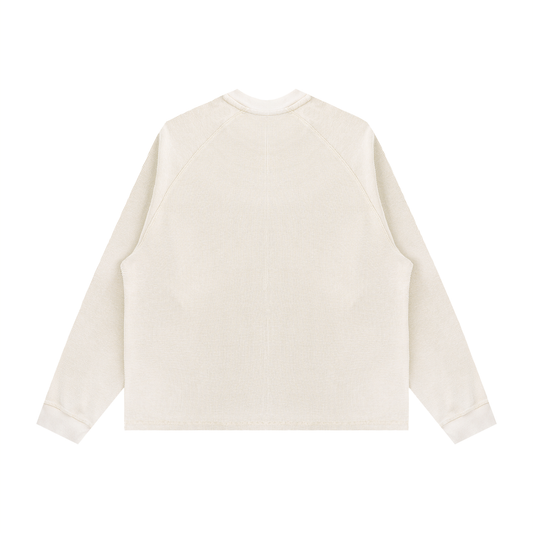 Vintage Wash Boxy Waffle Shirt