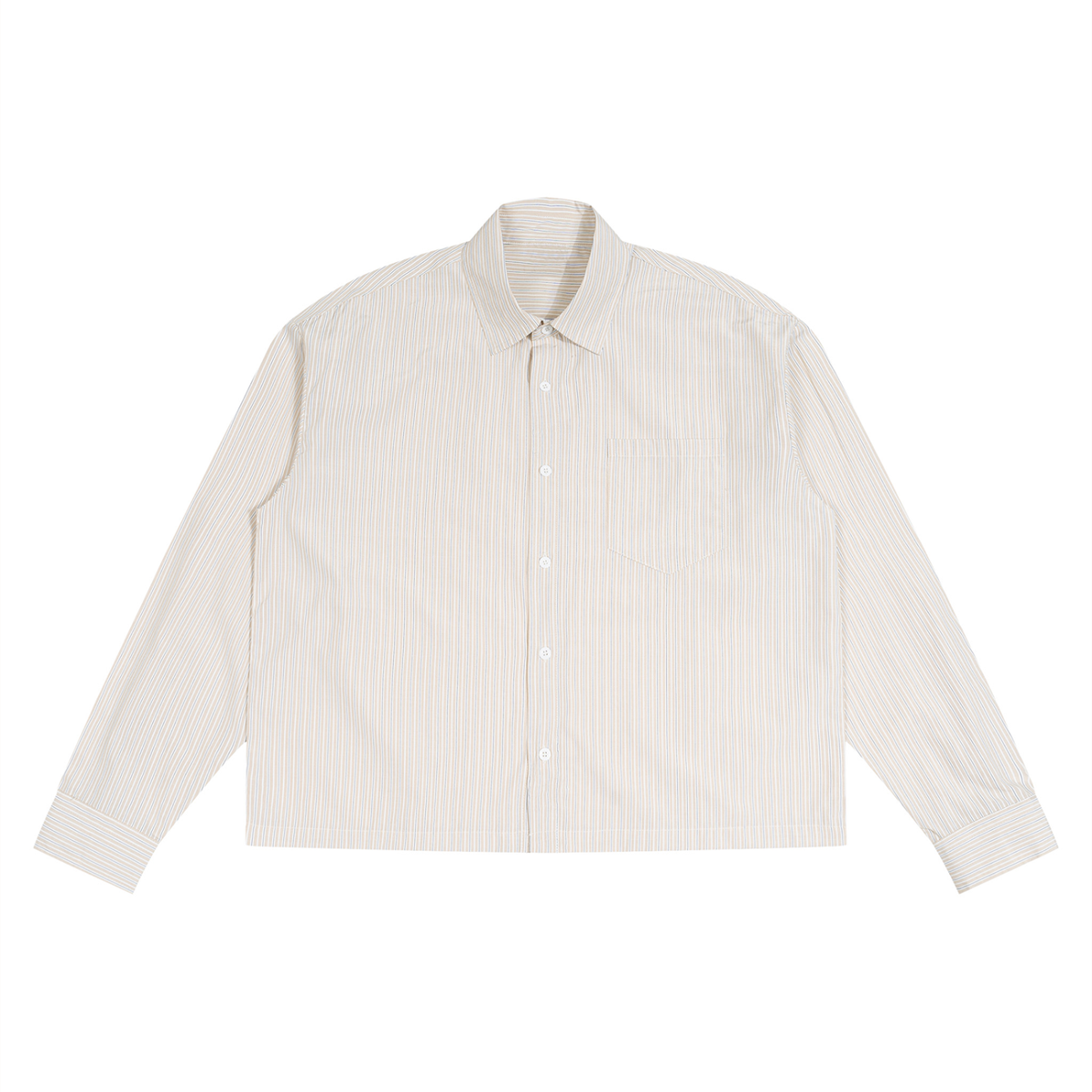 Men's Boxy Striped Shirt