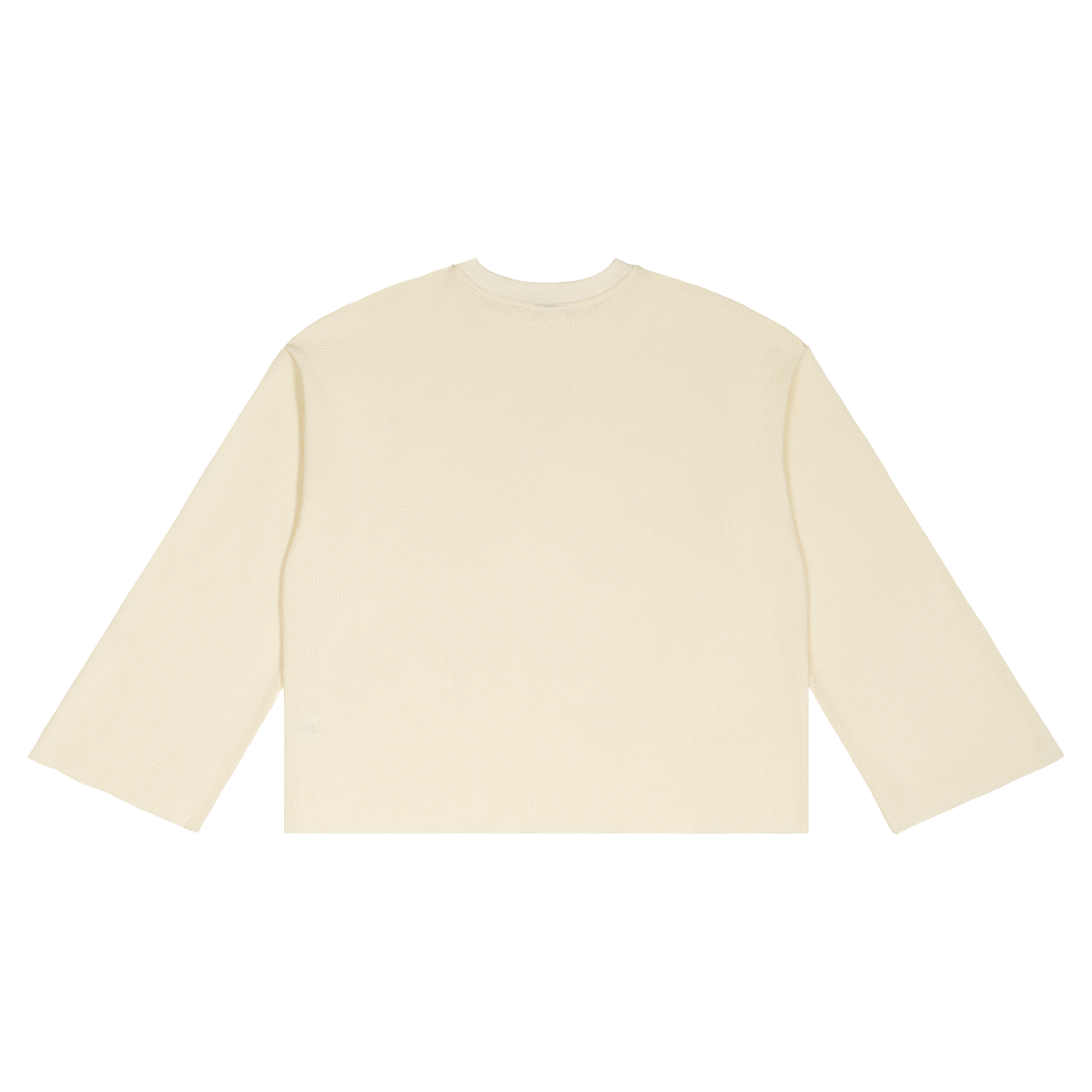 Waffle Raw Edge Shirt