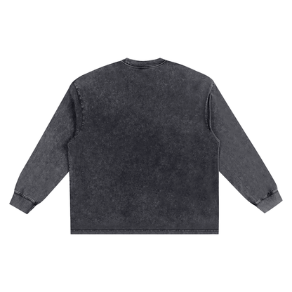 Snow Washed Frayed Edge Shirt