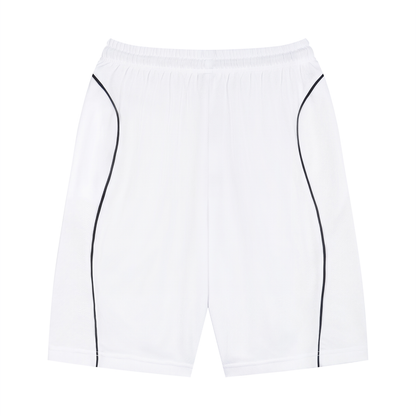 Piping Drawstring Shorts