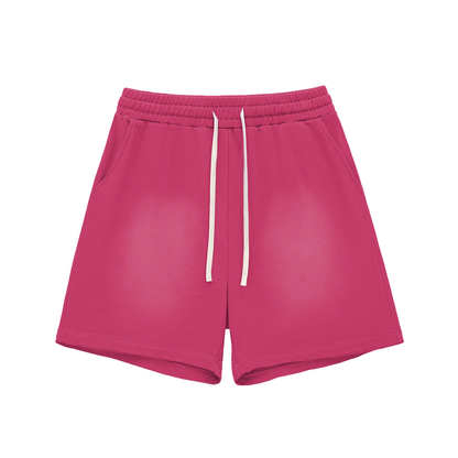 Sun Fade Raw Edge Shorts