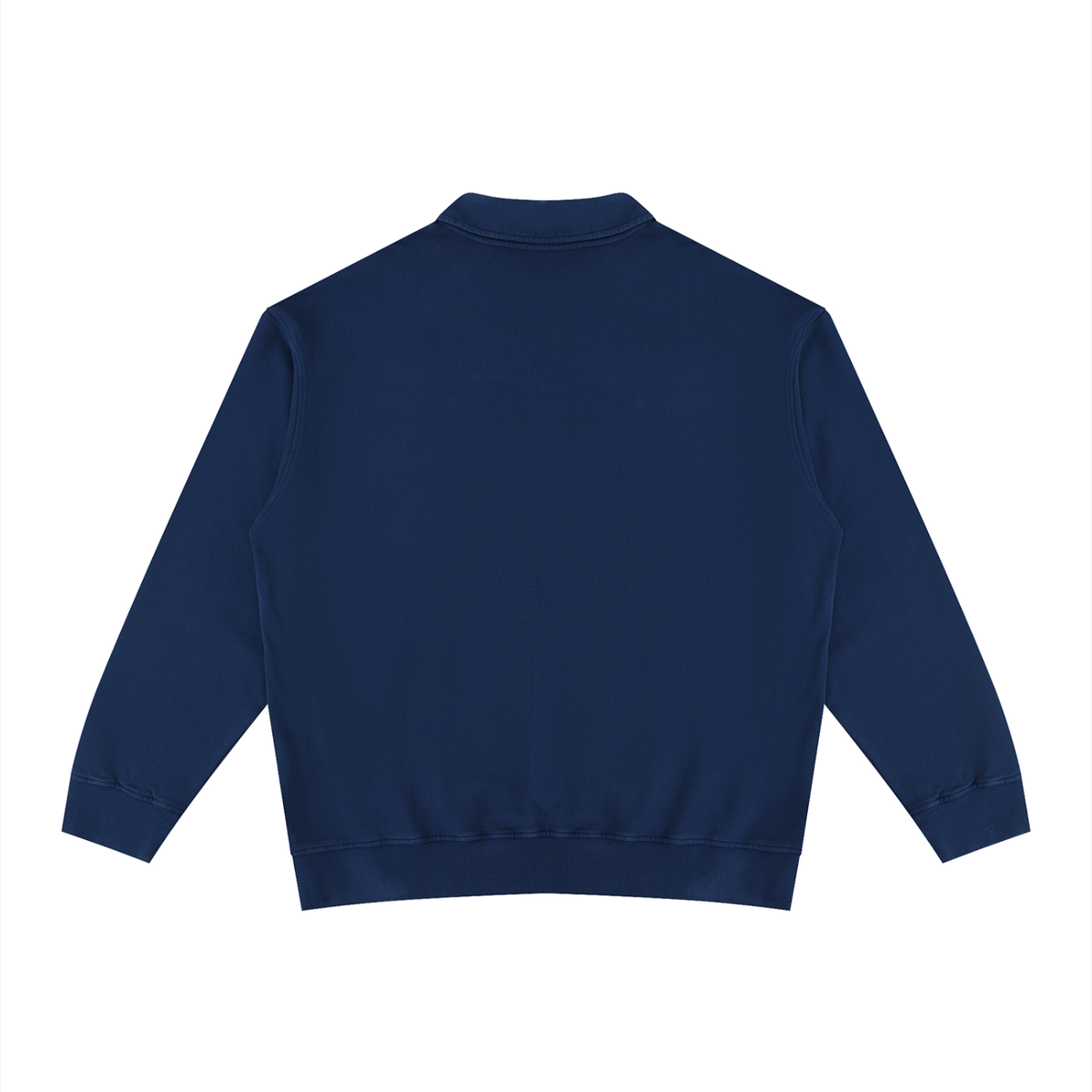 Vintage Wash Collared Sweatshirt