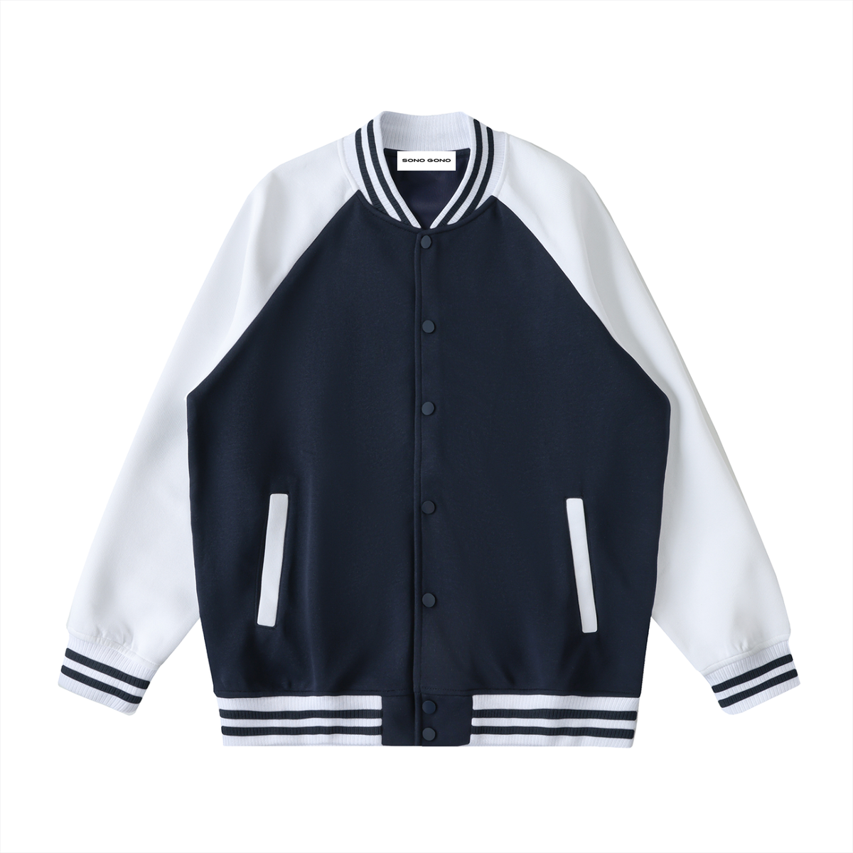 Raglan Sleeve Varsity Jacket