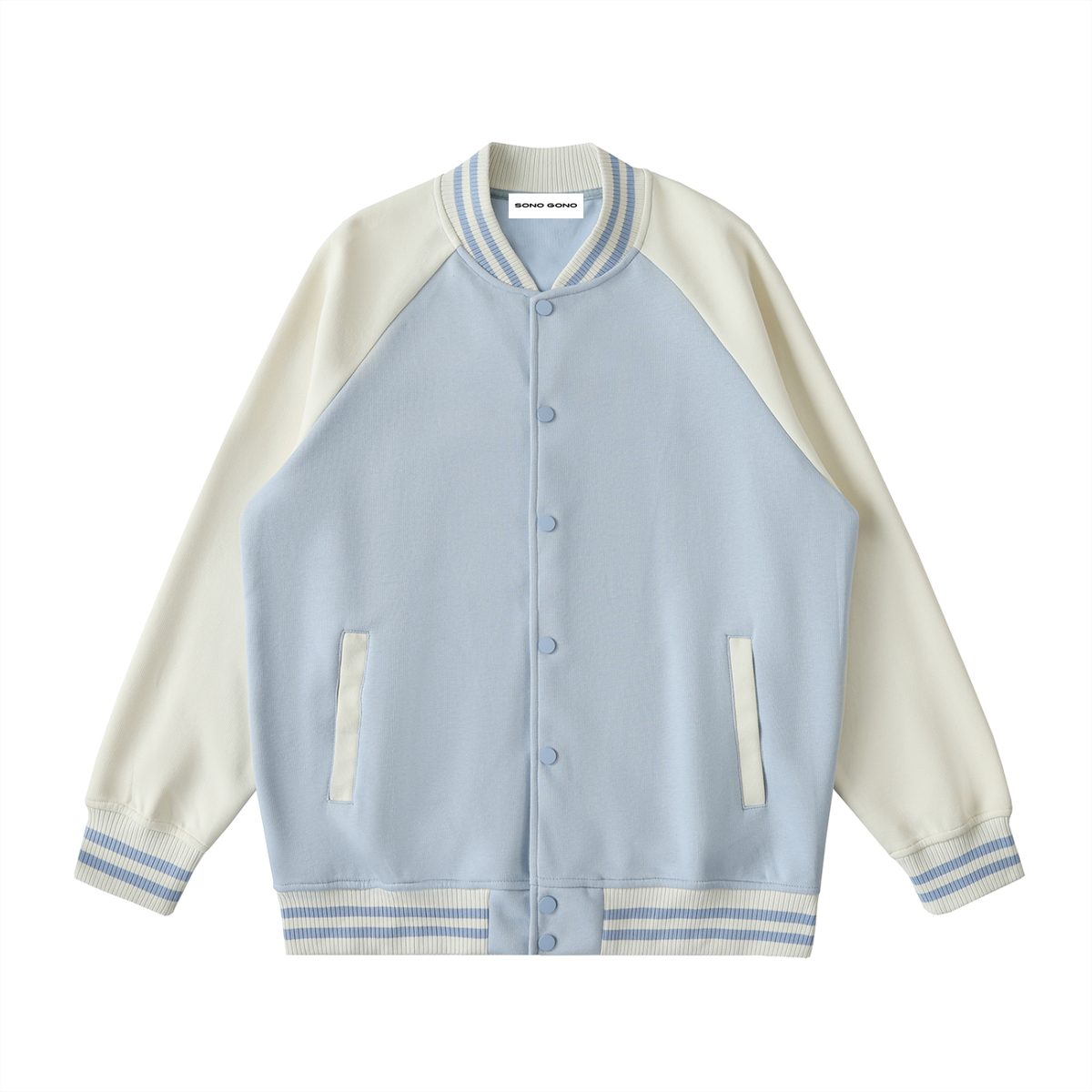 Raglan Sleeve Varsity Jacket