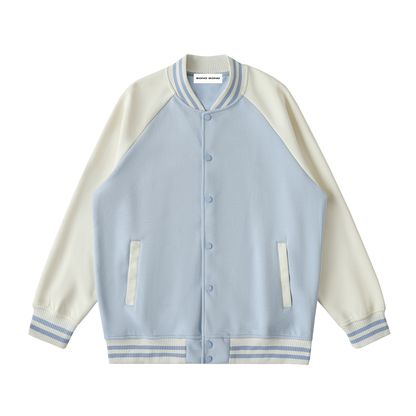 Raglan Sleeve Varsity Jacket