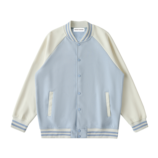 Raglan Sleeve Varsity Jacket