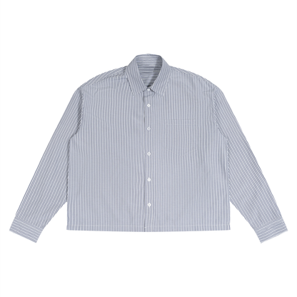 Men's Boxy Striped Shirt