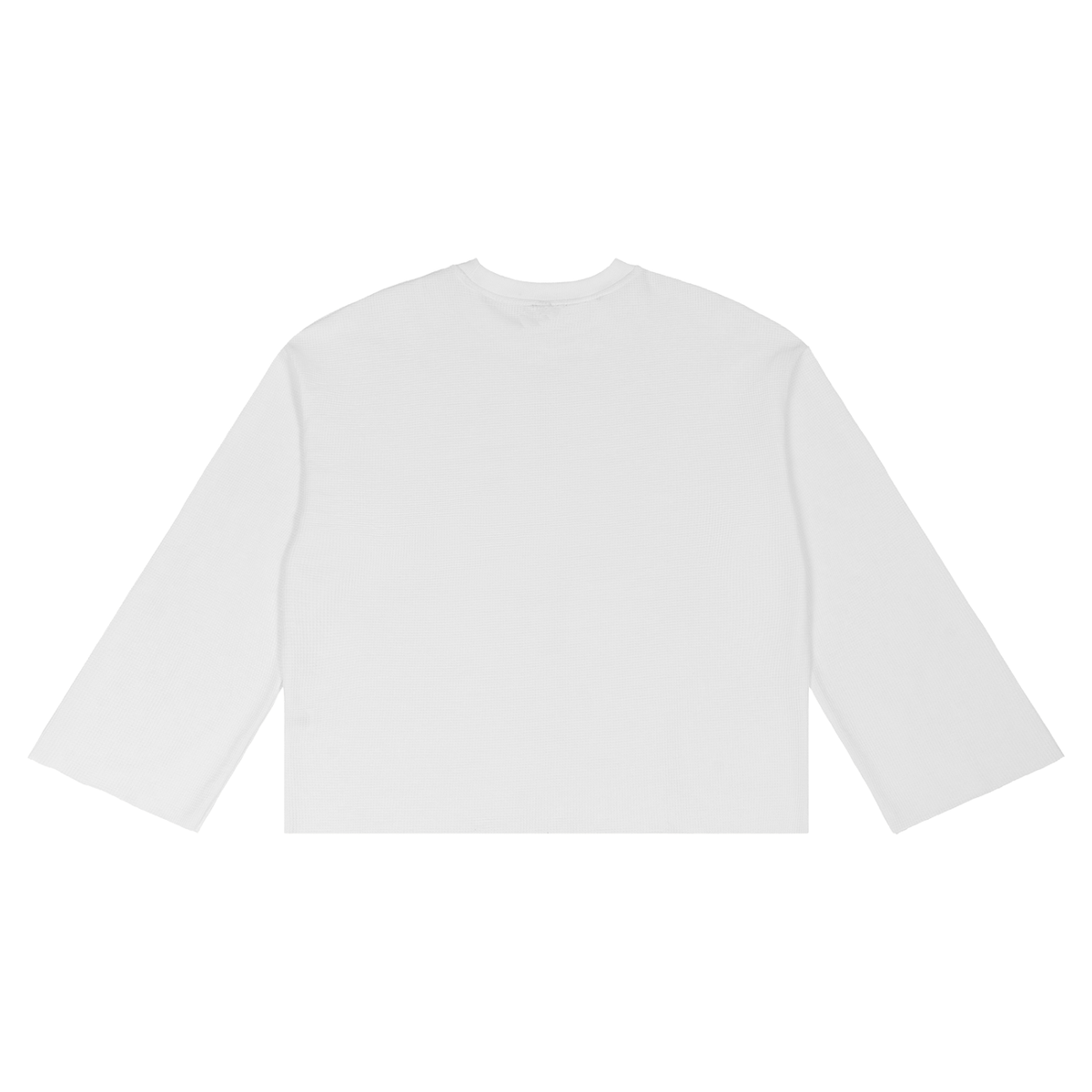 Waffle Raw Edge Shirt