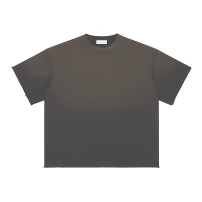 Sun Fade Raw Edge T-Shirt