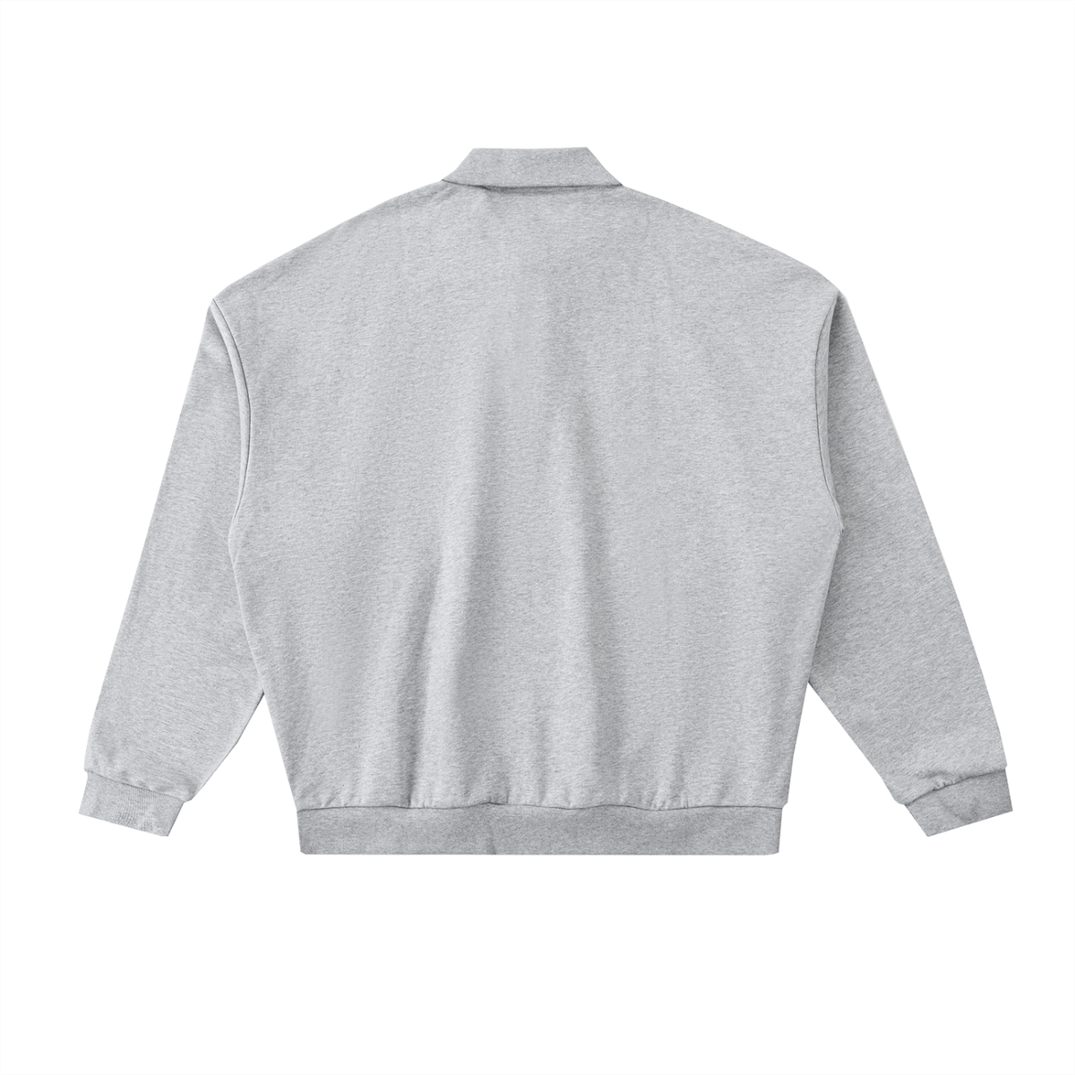 Men's Heavyweight Fleece Polo Sweatshirt