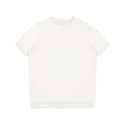 Crewneck Knit T-Shirt