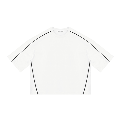 Heavyweight Boxy Piping T-Shirt