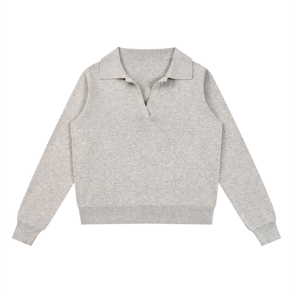 Women’s Collared Pullover Knit Sweater