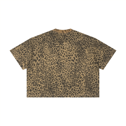 Leopard Print Boxy T-Shirt
