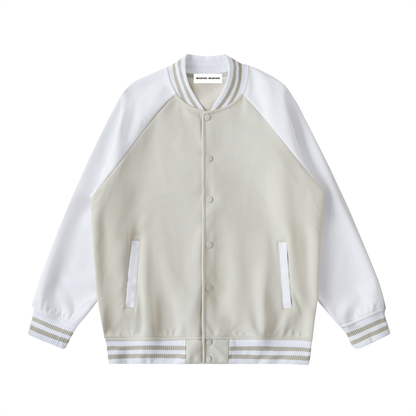 Raglan Sleeve Varsity Jacket