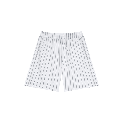 Striped Loose Fit Shorts