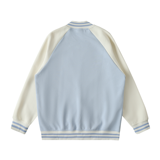 Raglan Sleeve Varsity Jacket