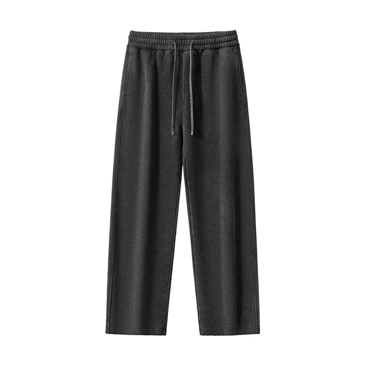 Frayed Washed Fleece Sweatpants
