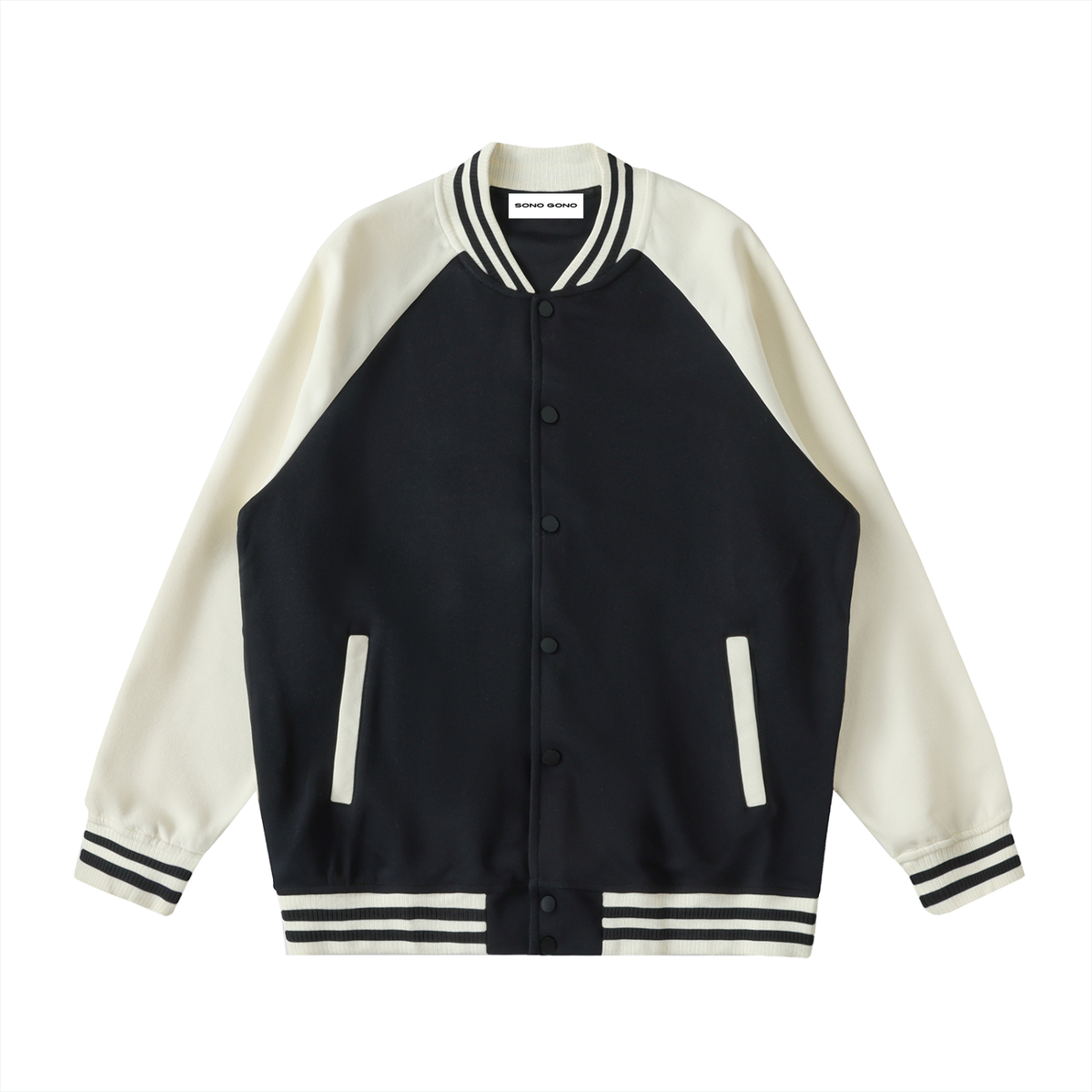 Raglan Sleeve Varsity Jacket