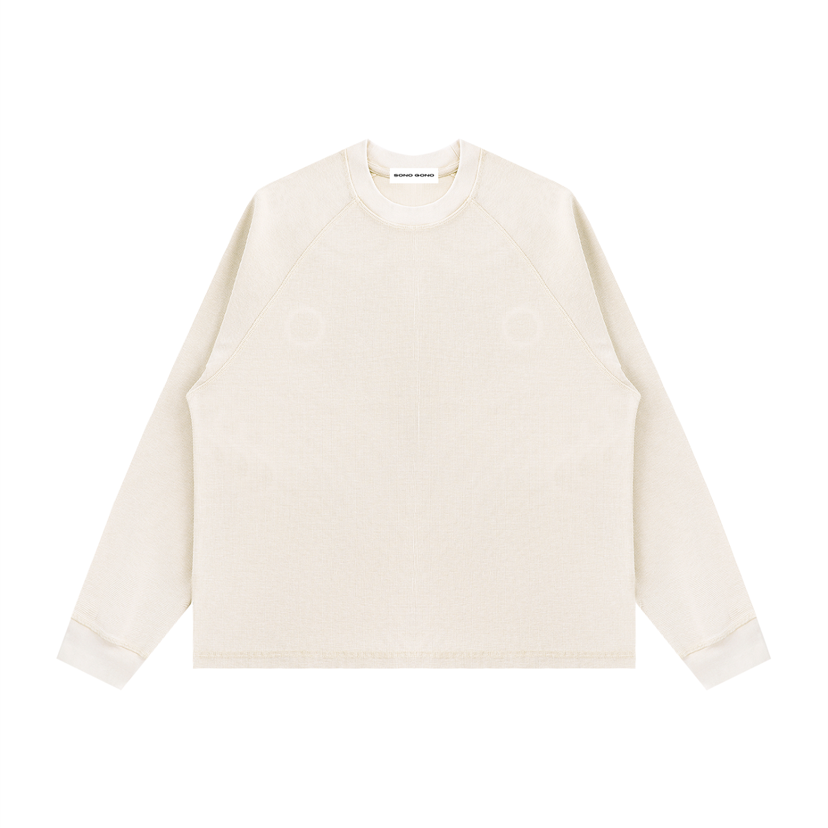 Vintage Wash Boxy Waffle Shirt