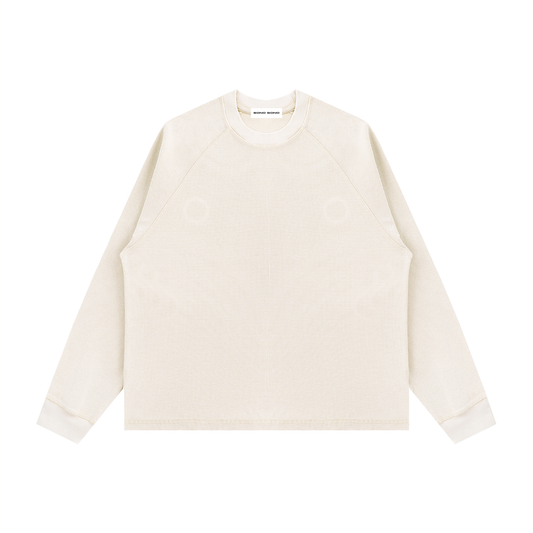 Vintage Wash Boxy Waffle Shirt