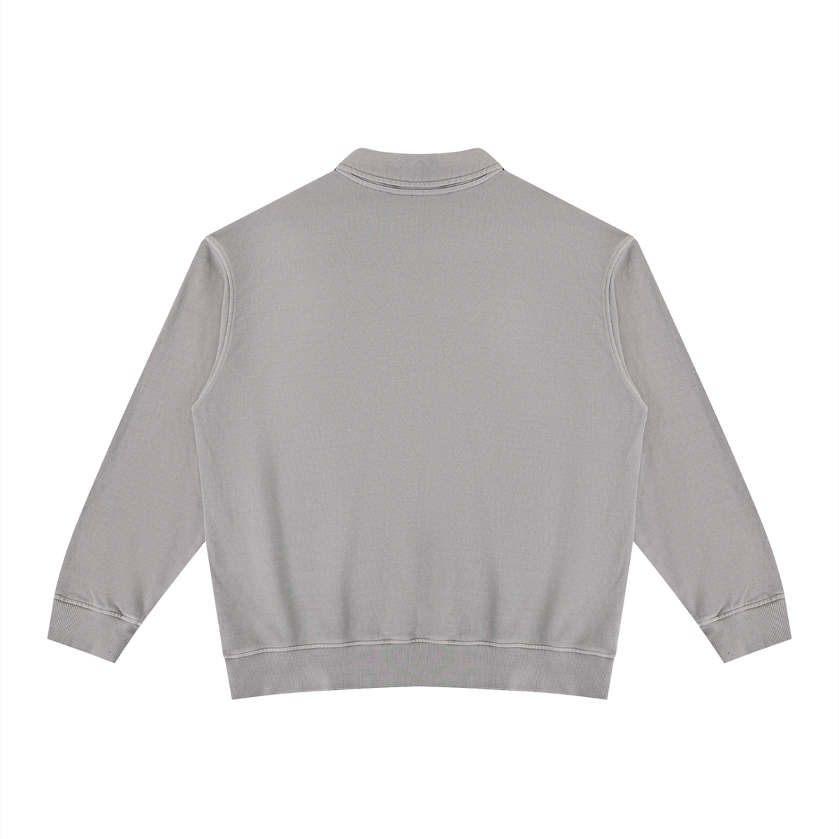 Vintage Wash Collared Sweatshirt