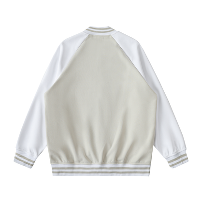 Raglan Sleeve Varsity Jacket
