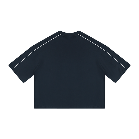 Heavyweight Boxy Piping T-Shirt